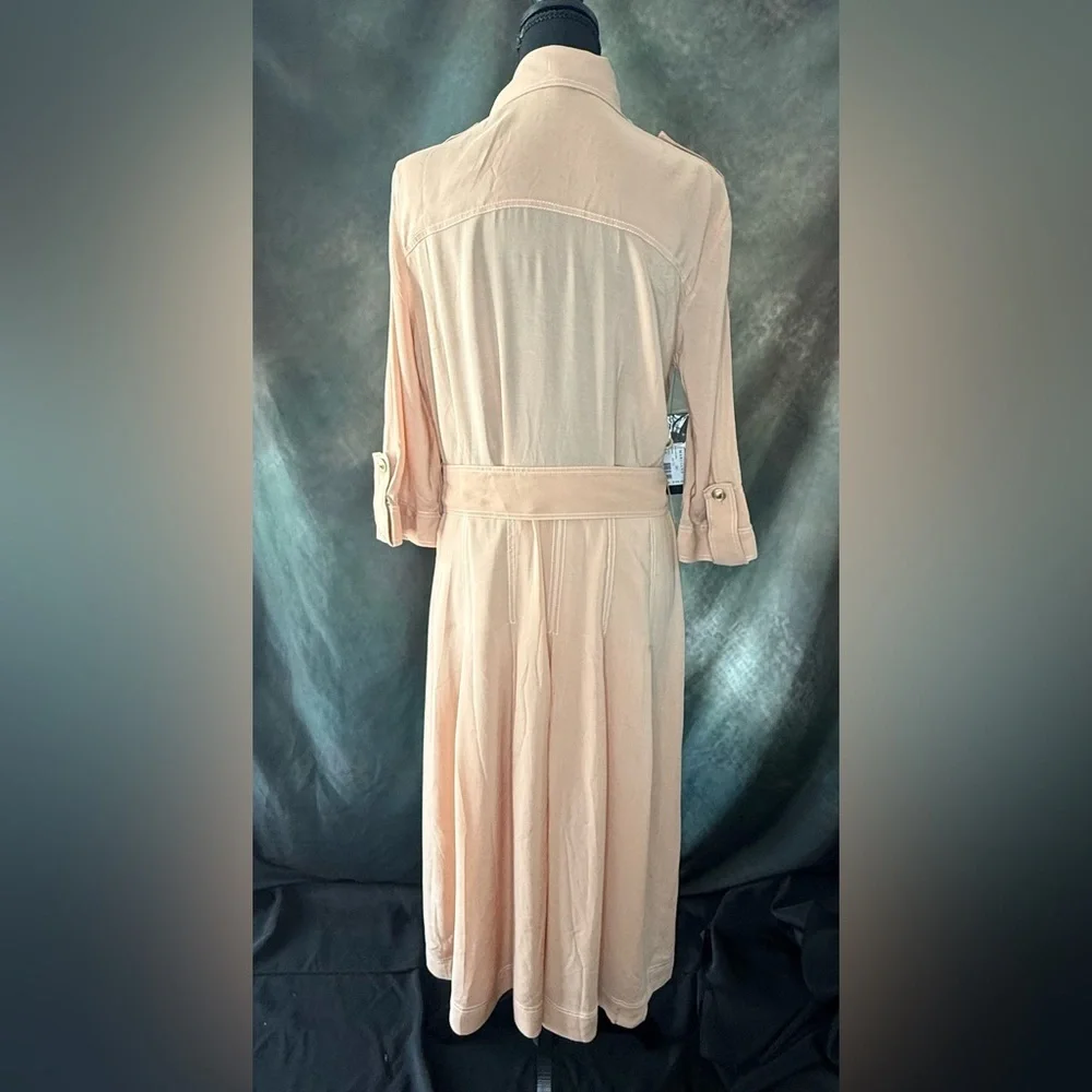 ✨ NWT Marciano by Guess Blush Shirt Dress - Size M✨ - Picture 10 of 16